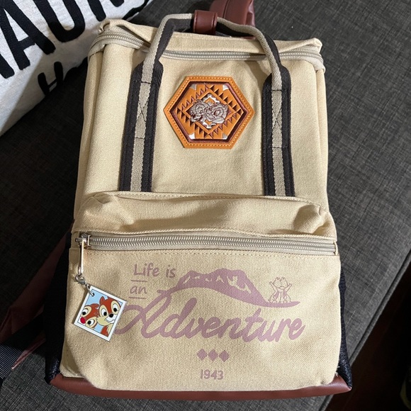• MOVING LAST CHANCE 7/31/2024 • Disney Store Japan Chip n Dale backpack altered - Picture 1 of 9